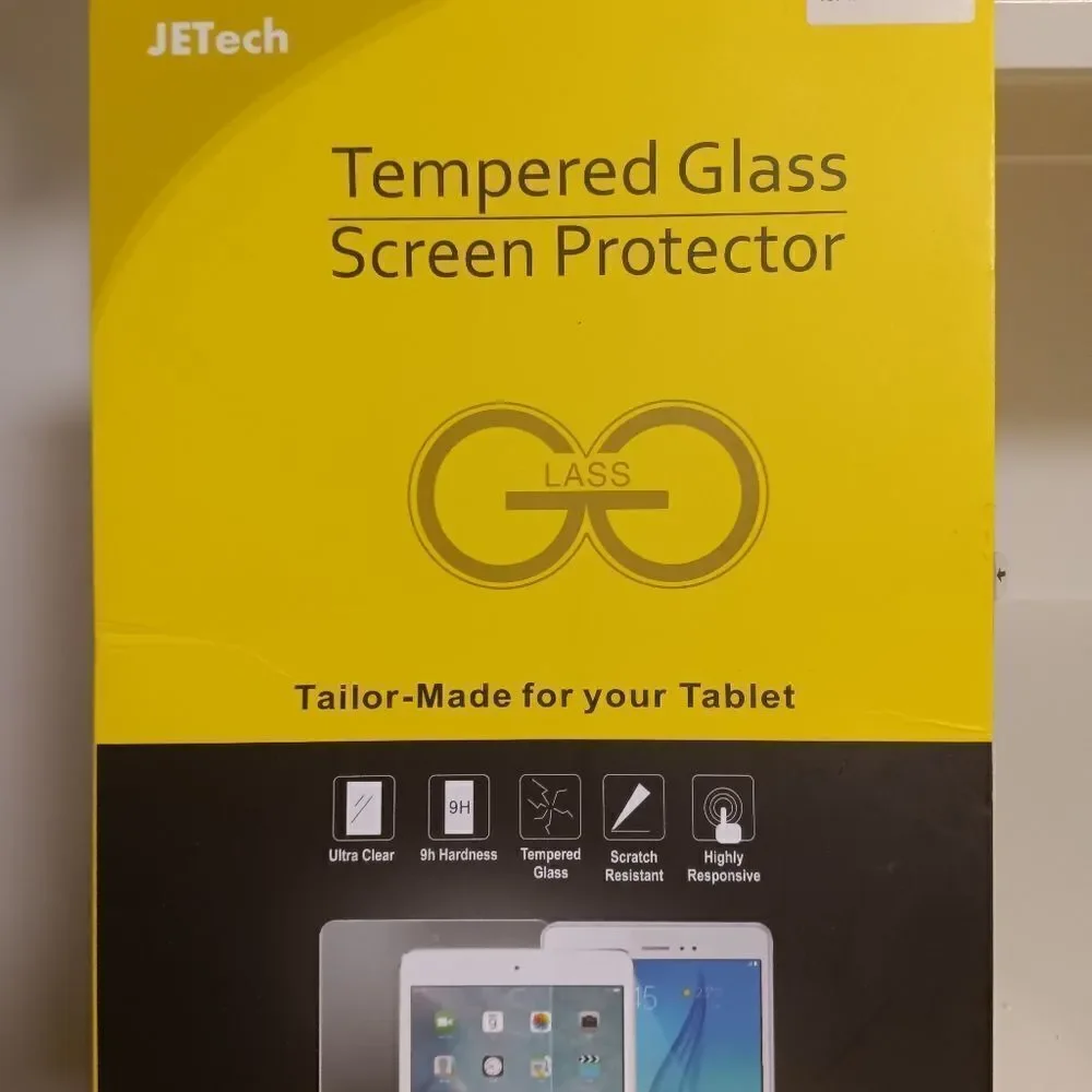 JETech Screen Protector for iPad Pro 12.9-Inch (2015/2017 Model, 1st/2nd Generat